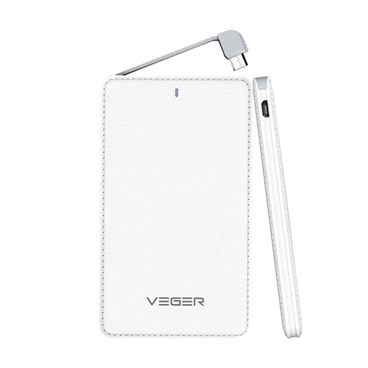 شارژر همراه وگر مدل VP-0409 ظرفیت 5000 میلی آمپر ساعت Veger VP-0409 5000mAh Power Bank